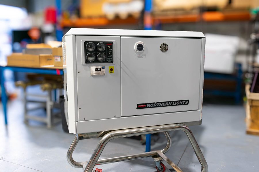 Northern Lights 10kW generator M843NW3G at Marine Solutions Australia