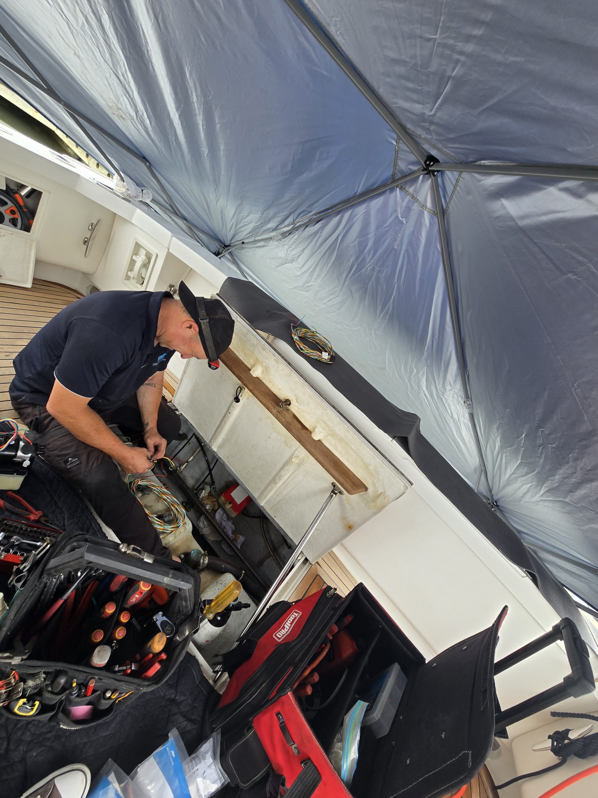 Marine Solutions Australia marine breakdown and repair job on the Gold Coast — 13