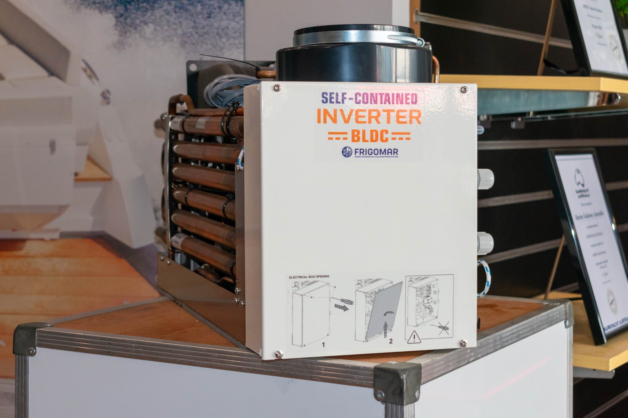 Frigomar self-contained inverter unit