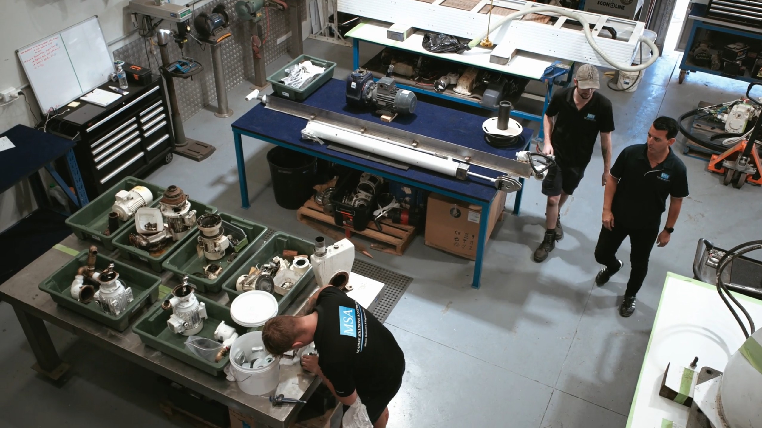 Workshop systems prep