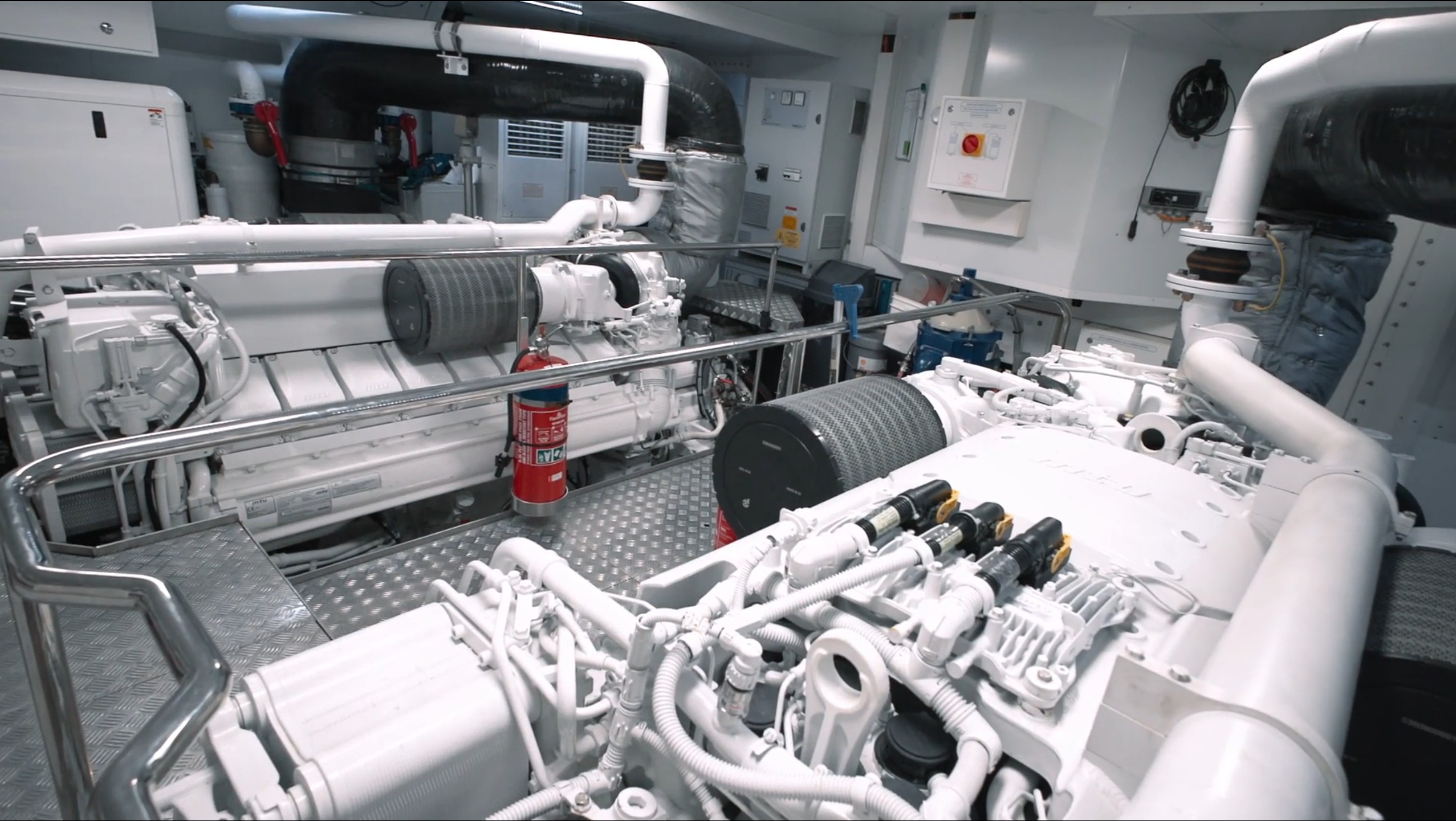 Engine-room plant