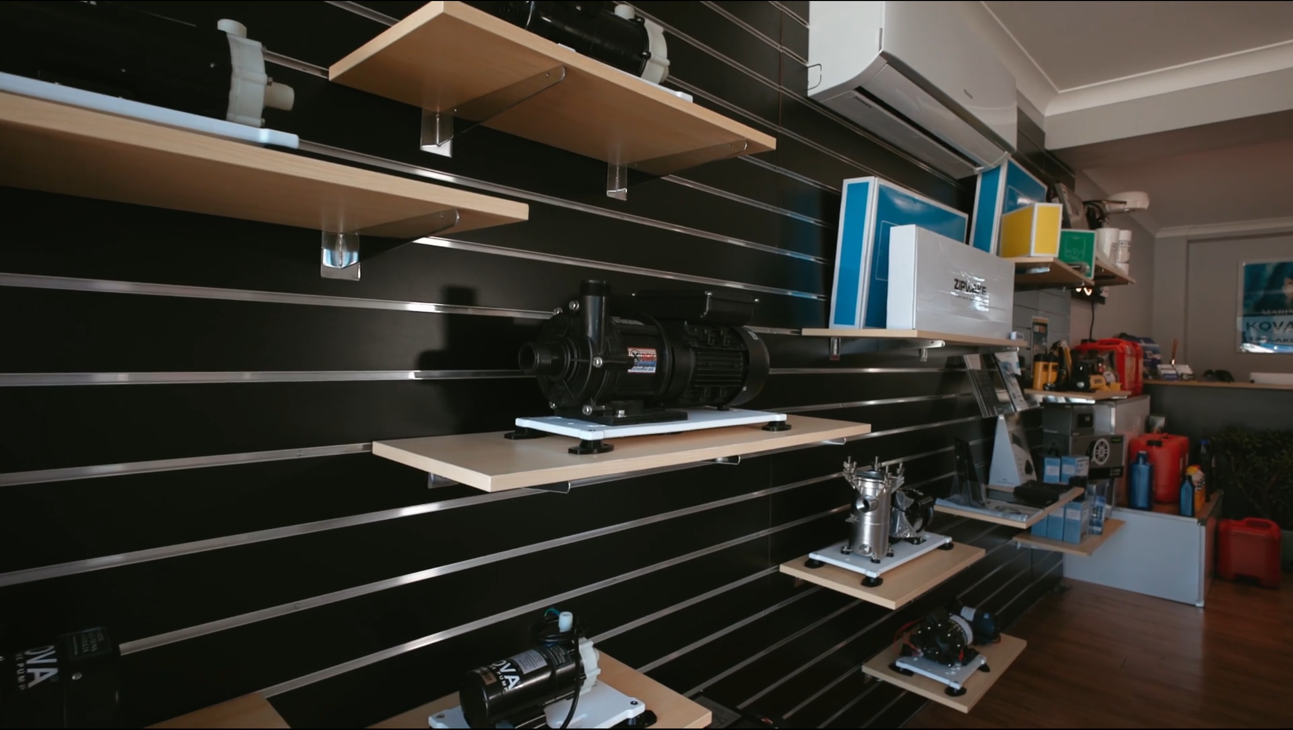 Inside the Marine Solutions sales and showroom — 4