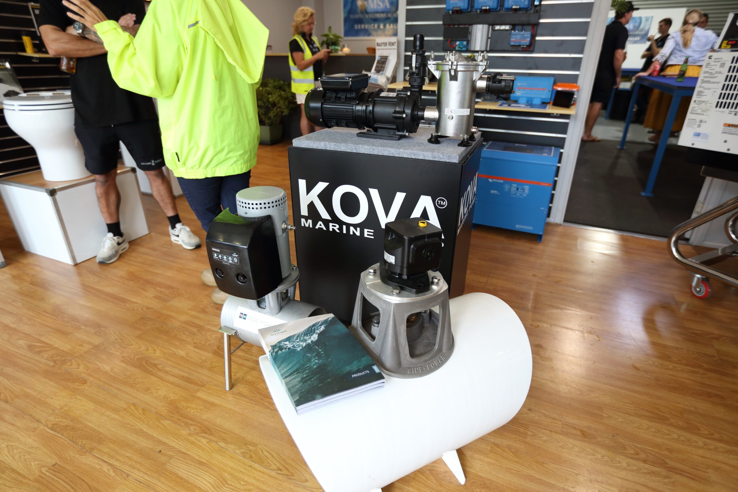 Inside the Marine Solutions sales and showroom — 8