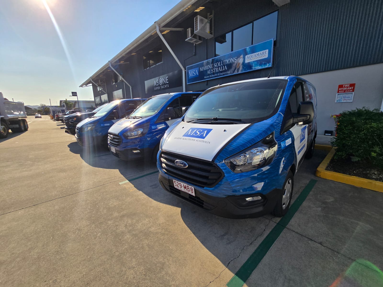 Inside the Marine Solutions sales and showroom — 12