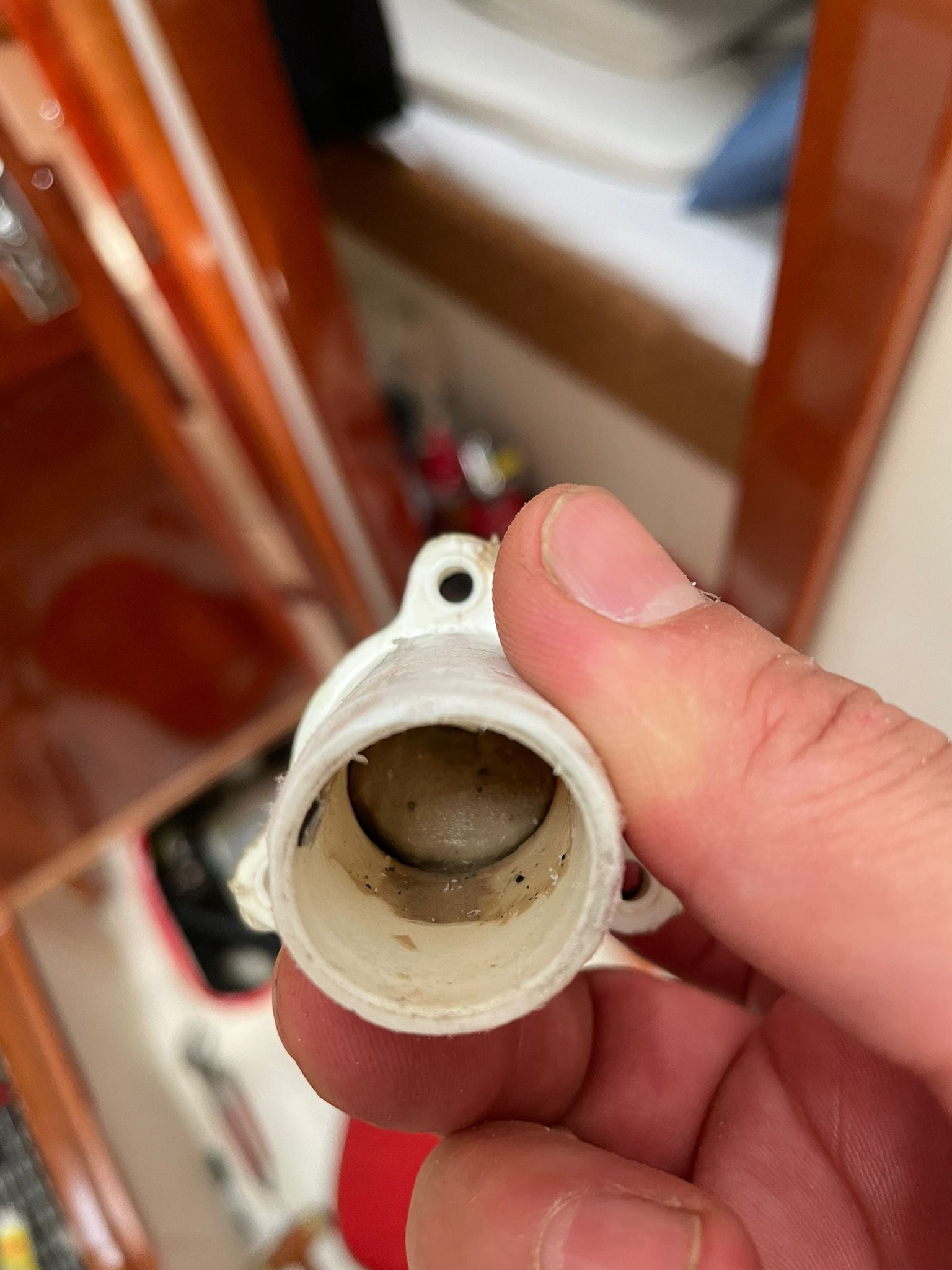 Seized three-way diversion valve