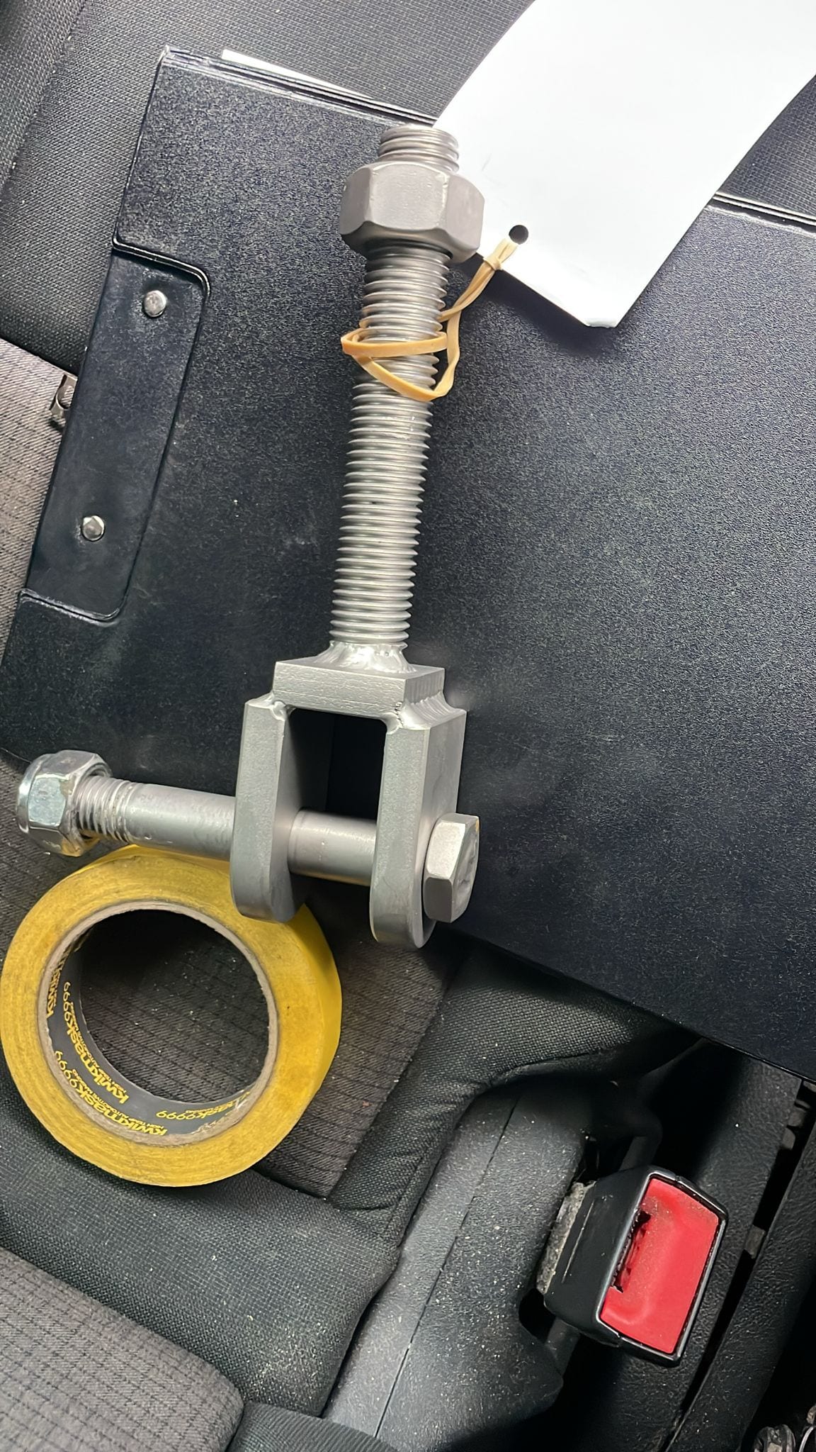 Replacement support fabricated in 316 stainless for the in-water repair