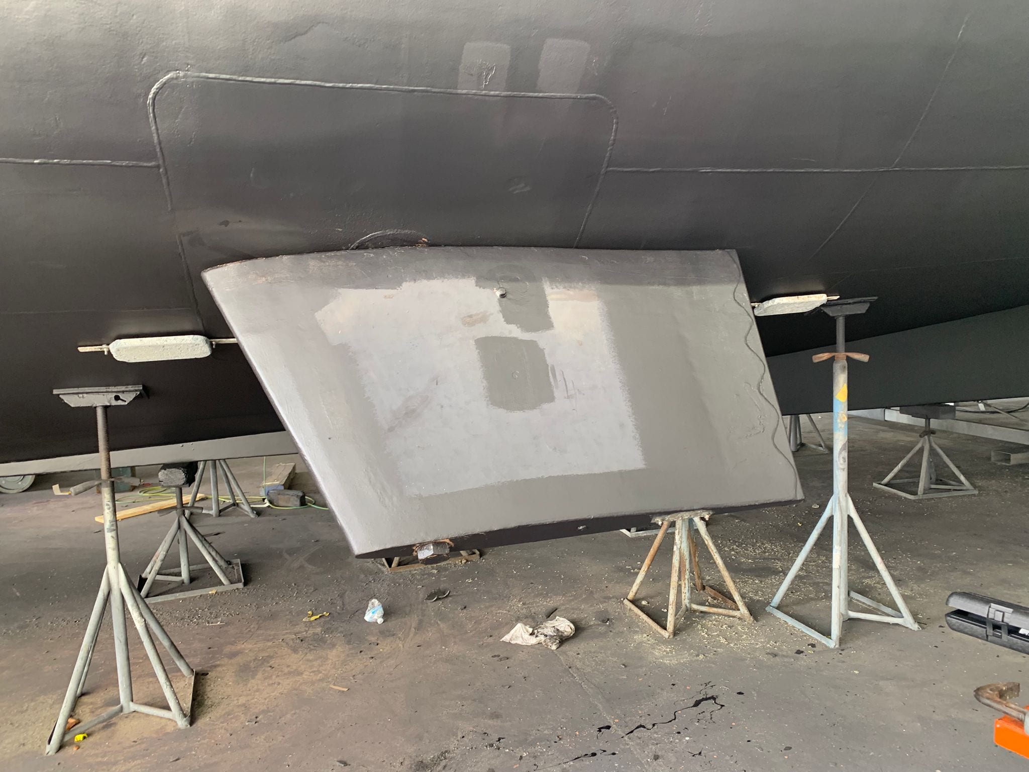 Stabiliser & Bow Thruster Overhaul, Motor Yacht Hardstand Refit
