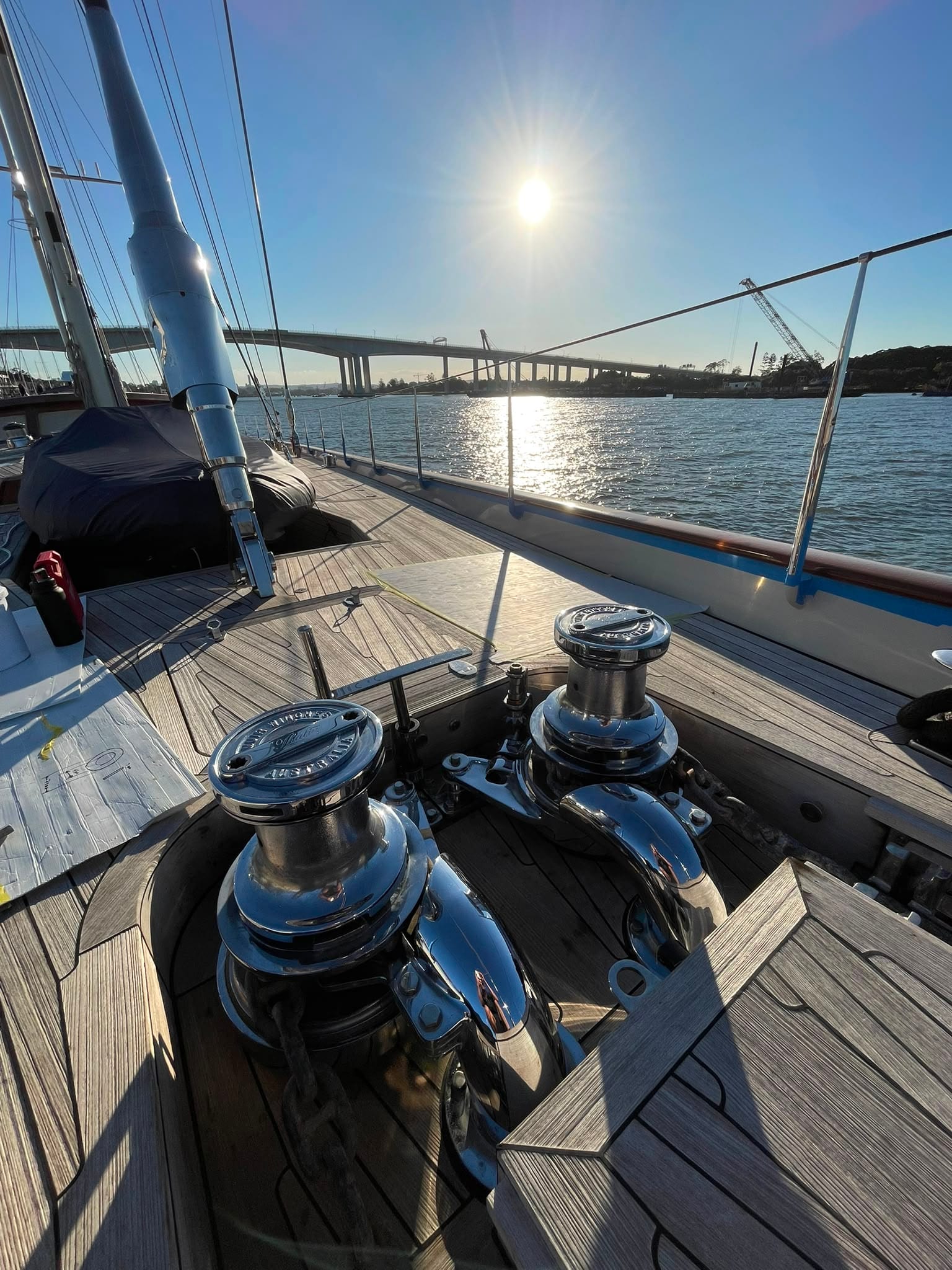Twin Muir Windlass Overhaul & Seized Shaft Recovery, Classic Sailing Yacht